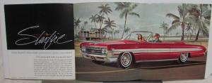 1961 Oldsmobile Starfire Convertible Color Sales Folder Original
