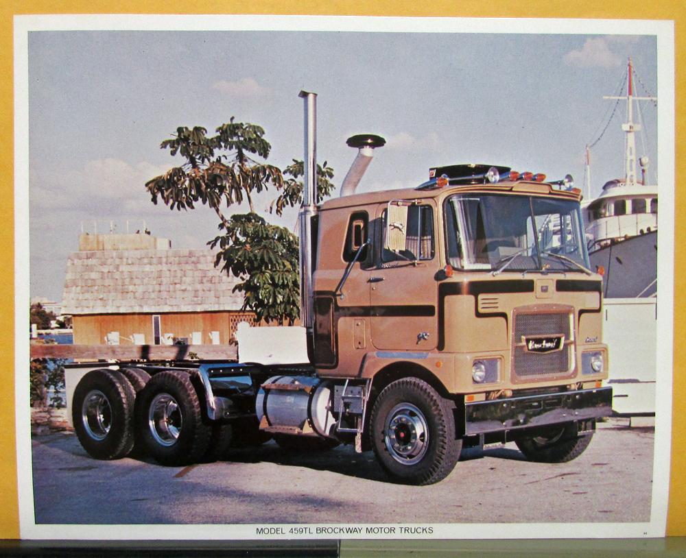1965 1966 1967 1968 1969 1970 Brockway Truck Model 459TL Photograph