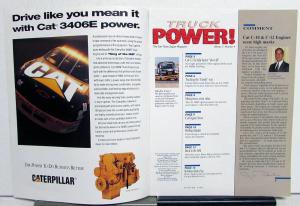 1996 Caterpiller Truck Power Magazine Volume 7 Number 4