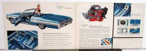 1962 Oldsmobile Starfire Color Original Sales Folder