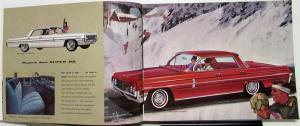 1962 Oldsmobile Starfire 98 F85 88 Super & Dynamic Color Original Sales Brochure