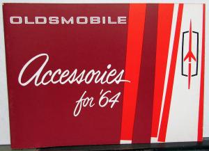 1964 Oldsmobile F-85 Jetstar 88 Starfire 98 Accessories Sales Brochure Original