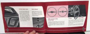 1964 Oldsmobile F-85 Jetstar 88 Starfire 98 Accessories Sales Brochure Original