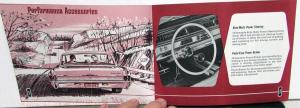 1964 Oldsmobile F-85 Jetstar 88 Starfire 98 Accessories Sales Brochure Original