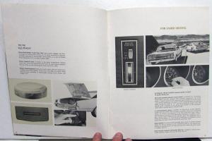 1967 Oldsmobile Options & Accessories Sales Brochure Original