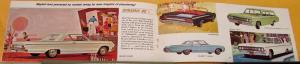 1964 Oldsmobile 98 Starfire 88 Jetstar F85 Color Revised Sales Brochure Original