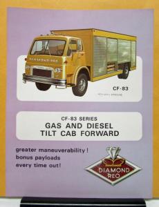 1967 Diamond REO Truck Model CF 83 Sales Brochure