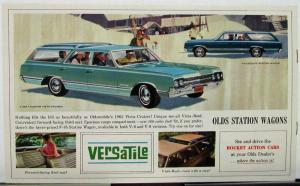 1965 Olds 98 Starfire Dynamic & Jetstar 88 F-85 Jestar I Vista Cruiser Brochure