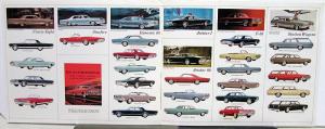 1965 Oldsmobile Vista Cruiser F85 Station Wagons Color Original Sales Brochure