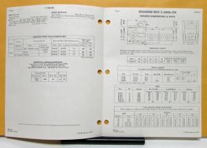 1968 Diamond REO Truck Model C-9086-OH Specifications Brochure