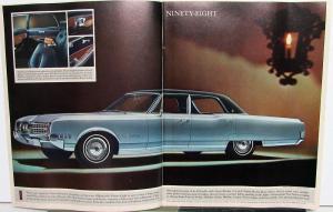 1966 Oldsmobile Toronado 98 88 Cutlass F85 Starfire 442 Wagon Sales Brochure