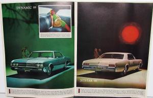 1966 Oldsmobile Toronado 98 88 Cutlass F85 Starfire 442 Wagon Sales Brochure