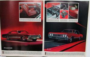 1966 Oldsmobile Toronado 98 88 Cutlass F85 Starfire 442 Wagon Sales Brochure