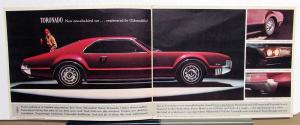 1966 Oldsmobile Toronado Starfire 442 Sport Models Color Sales Brochure Original
