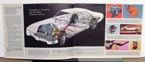 1966 Oldsmobile Toronado Starfire 442 Sport Models Color Sales Brochure Original