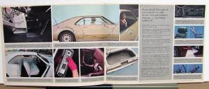 1966 Oldsmobile Toronado Starfire 442 Sport Models Color Sales Brochure Original