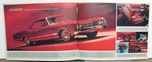 1966 Oldsmobile Toronado Starfire 442 Sport Models Color Sales Brochure Original