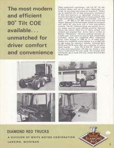 1967 1968 1969 1970 Diamond REO Truck Model CO 50 78 Diesel Sales Brochure