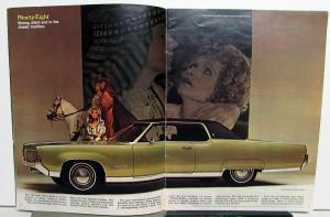 1969 Oldsmobile Full Line Sales Brochure Original Youngmobile Thinking