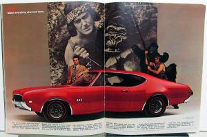 1969 Oldsmobile Full Line Sales Brochure Original Youngmobile Thinking