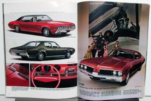 1969 Oldsmobile Full Line Sales Brochure Original Youngmobile Thinking