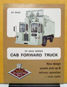 1972 Diamond REO Truck Model CF 5542 Cab Forward Sales Brochure
