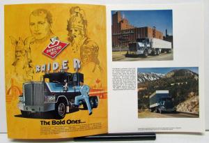 1974 Diamond REO Truck Model Raider Well Ahead Of Its Time Sales Brochure