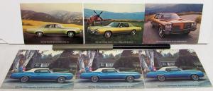 1972 Oldsmobile Toronado Custom Delta 88 Royale Cutlass Supreme Color Postcards