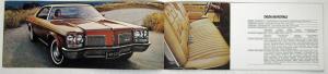 1972 Oldsmobile Toronado 98 Delta 88 Cutlass Wagons Color Sales Brochure Orig