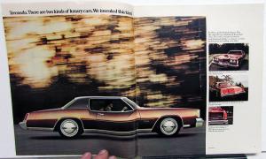 1973 Oldsmobile Full Line Color Sales Brochure Toronado 98 88 Cutlass Omega