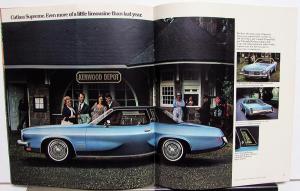 1973 Oldsmobile Full Line Color Sales Brochure Toronado 98 88 Cutlass Omega