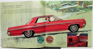 1963 Canadian Oldsmobile Sales Brochure Jetfire F85 Starfire 88 Ninety Eight