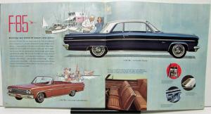 1963 Canadian Oldsmobile Sales Brochure Jetfire F85 Starfire 88 Ninety Eight