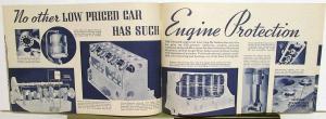 1936 Plymouth Dealer Sales Brochure Bluetone De Luxe Models Peak Of Perfection