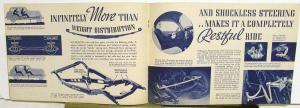 1936 Plymouth Dealer Sales Brochure Bluetone De Luxe Models Peak Of Perfection