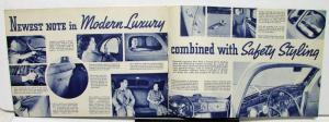 1937 Plymouth Dealer Sales Brochure De Luxe Models Bluetone Biggest Value