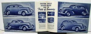 1937 Plymouth Dealer Sales Brochure De Luxe Models Bluetone Biggest Value