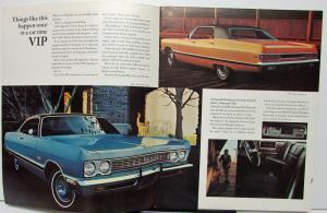 1969 Plymouth Sport Fury I II III Canadian Sales Brochure VIP Suburban Wagon