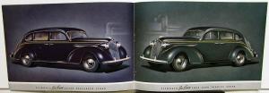 1937 Plymouth Dealer Color Sales Brochure De Luxe Models Sedan Coupe Original