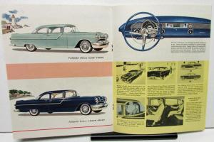 1955 Pontiac Canadian Sales Brochure Pathfinder Laurentian