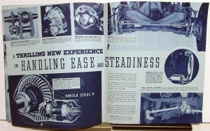 1939 Plymouth Dealer Sales Brochure De Luxe Models Bluetone Features