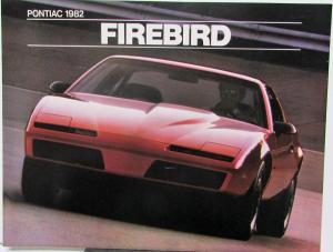 1982 Pontiac Firebird Trans Am S/E Canadian Sales Brochure