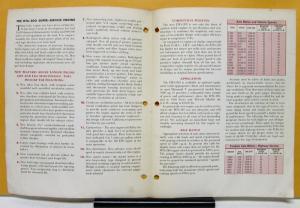 1961 1962 Diamond T Truck DT6 200 Super Service Engine Sales Brochure