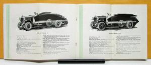 1928 Duplex Truck Models G F S A C E F Serves it Saves Sales Brochure