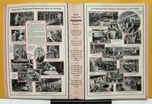 1926 Federal Truck Facts About The Factory Sales Brochure