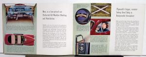 1940 Plymouth Dealer Color Sales Brochure DeLuxe Models & Woody Station Wagon