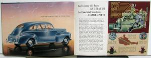 1940 Plymouth Dealer Color Sales Brochure DeLuxe Models & Woody Station Wagon