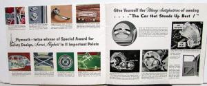 1941 Plymouth Dealer Color Sales Brochure Here