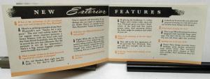 1949 Plymouth Dealer Sales Brochure Questions And Answers Features