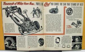 1954 Plymouth Dealer Sales Brochure Hidden Values Full Line Features Options
